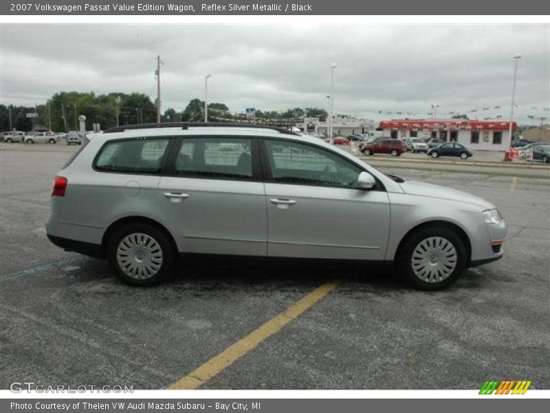Reflex Silver Metallic / Black 2007 Volkswagen Passat Value Edition Wagon