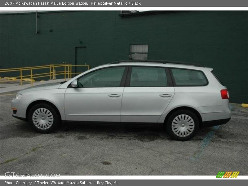 Reflex Silver Metallic / Black 2007 Volkswagen Passat Value Edition Wagon