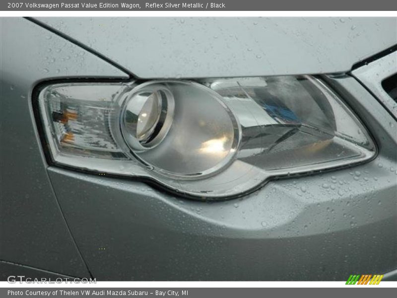 Reflex Silver Metallic / Black 2007 Volkswagen Passat Value Edition Wagon