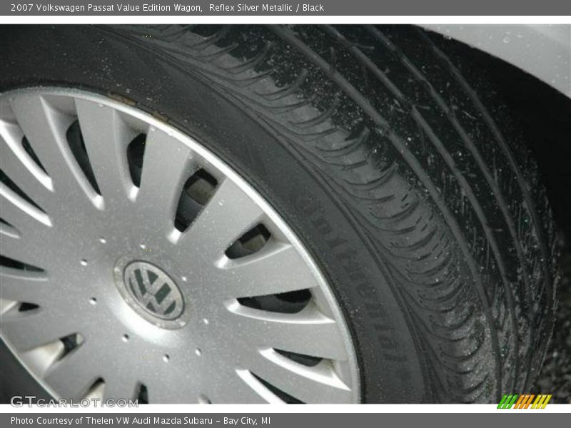 Reflex Silver Metallic / Black 2007 Volkswagen Passat Value Edition Wagon
