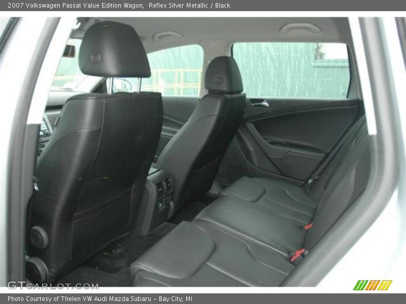 Reflex Silver Metallic / Black 2007 Volkswagen Passat Value Edition Wagon