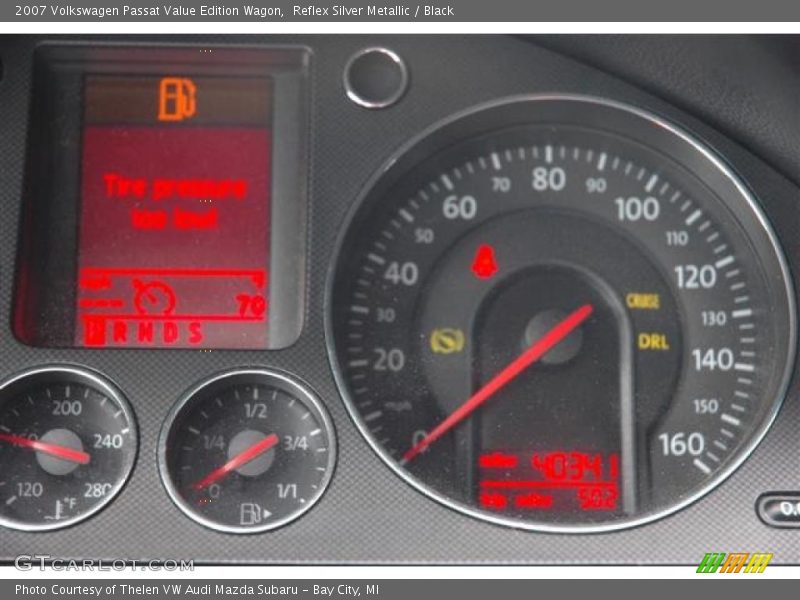 Reflex Silver Metallic / Black 2007 Volkswagen Passat Value Edition Wagon