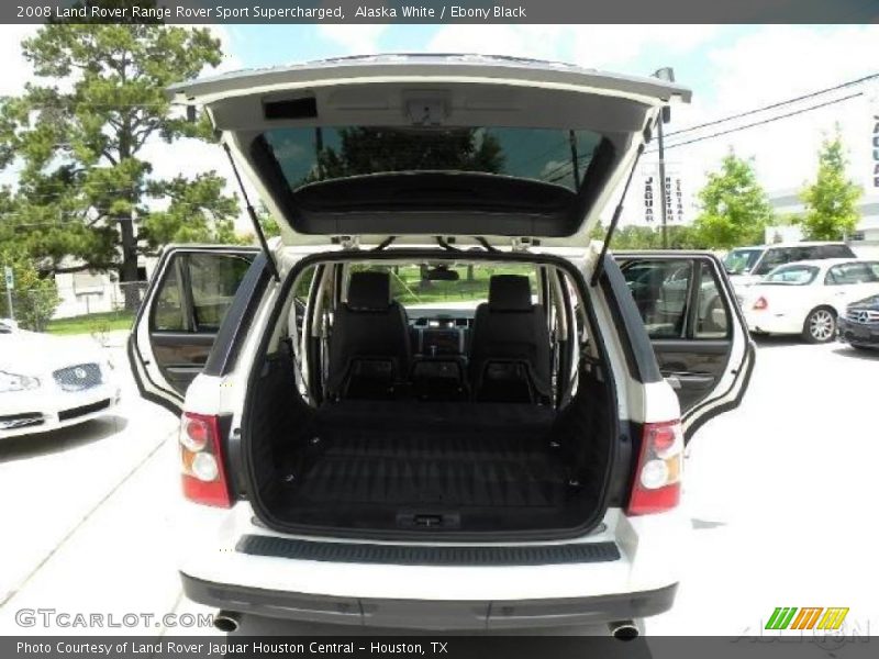 Alaska White / Ebony Black 2008 Land Rover Range Rover Sport Supercharged