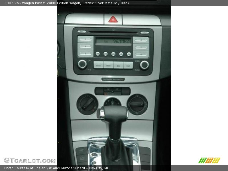 Reflex Silver Metallic / Black 2007 Volkswagen Passat Value Edition Wagon