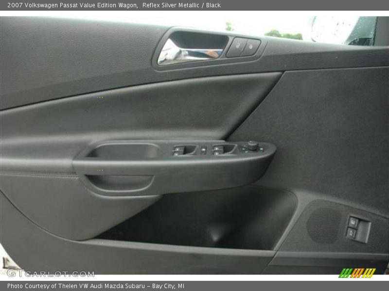 Reflex Silver Metallic / Black 2007 Volkswagen Passat Value Edition Wagon