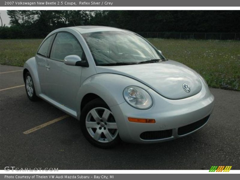 Reflex Silver / Grey 2007 Volkswagen New Beetle 2.5 Coupe