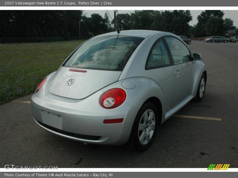Reflex Silver / Grey 2007 Volkswagen New Beetle 2.5 Coupe