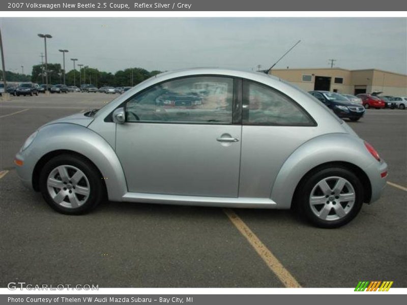 Reflex Silver / Grey 2007 Volkswagen New Beetle 2.5 Coupe