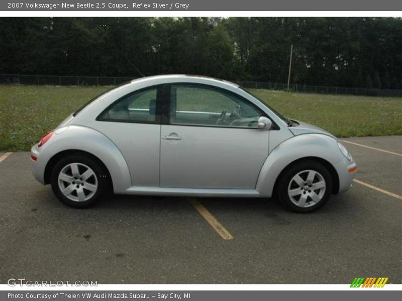 Reflex Silver / Grey 2007 Volkswagen New Beetle 2.5 Coupe