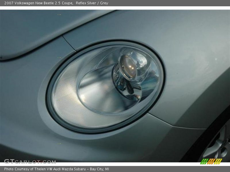 Reflex Silver / Grey 2007 Volkswagen New Beetle 2.5 Coupe