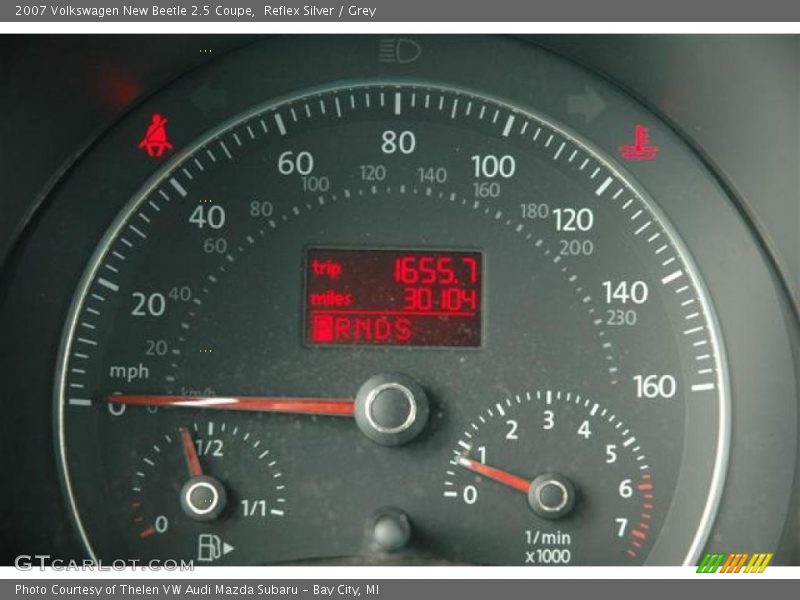 Reflex Silver / Grey 2007 Volkswagen New Beetle 2.5 Coupe
