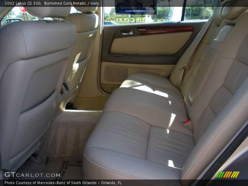 Burnished Gold Metallic / Ivory 2002 Lexus GS 300