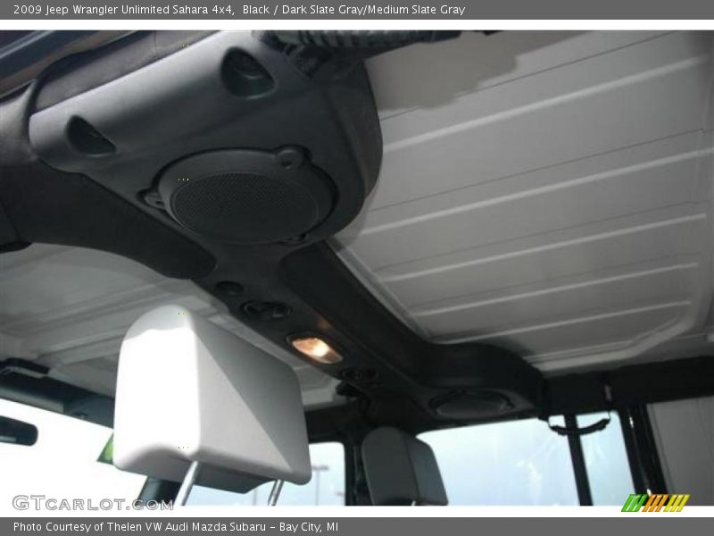 Black / Dark Slate Gray/Medium Slate Gray 2009 Jeep Wrangler Unlimited Sahara 4x4