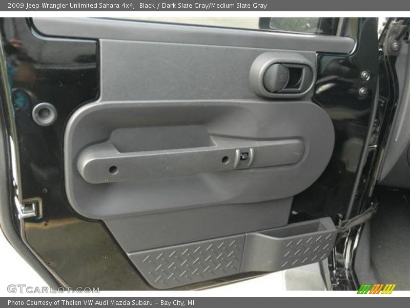 Black / Dark Slate Gray/Medium Slate Gray 2009 Jeep Wrangler Unlimited Sahara 4x4
