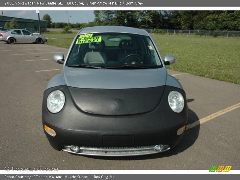 Silver Arrow Metallic / Light Grey 2001 Volkswagen New Beetle GLS TDI Coupe