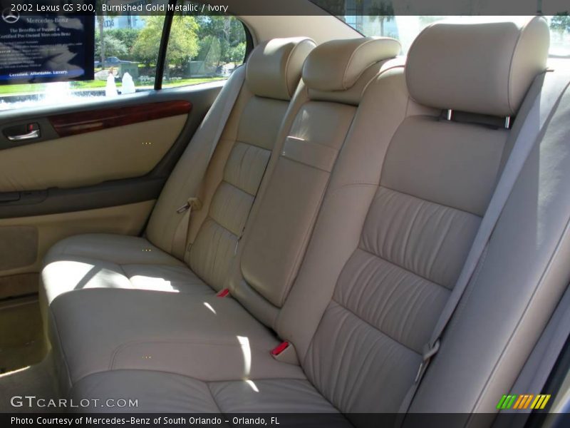 Burnished Gold Metallic / Ivory 2002 Lexus GS 300
