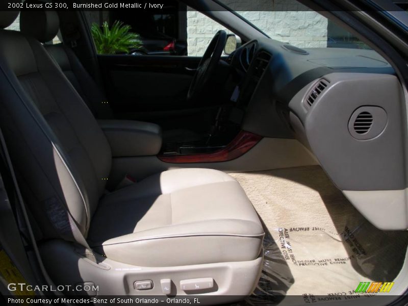 Burnished Gold Metallic / Ivory 2002 Lexus GS 300