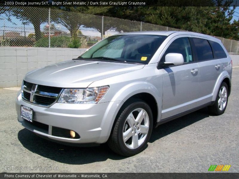 Bright Silver Metallic / Dark Slate Gray/Light Graystone 2009 Dodge Journey SXT