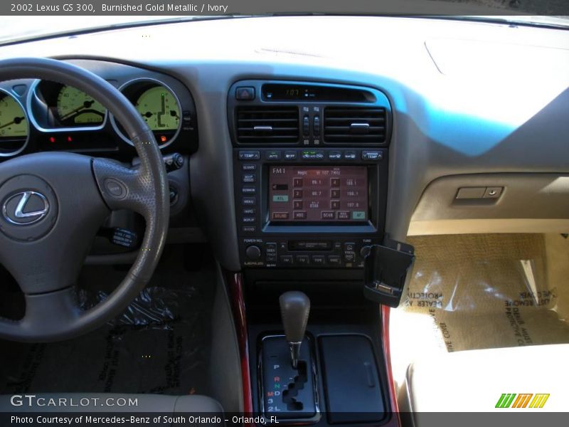 Burnished Gold Metallic / Ivory 2002 Lexus GS 300