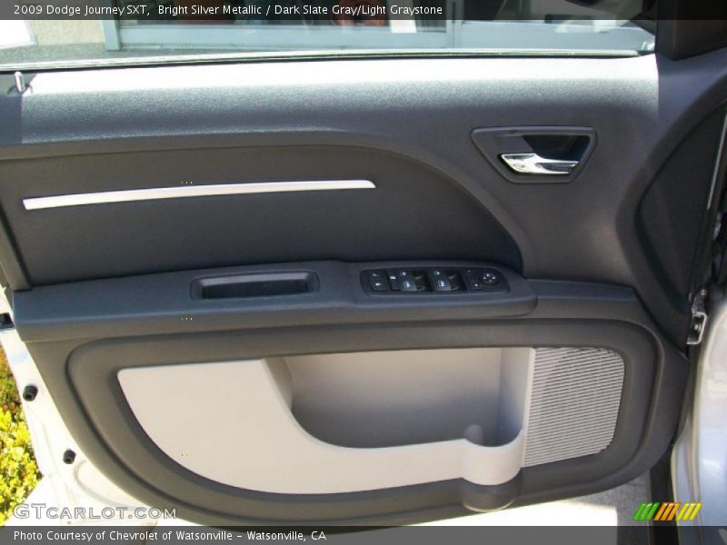 Bright Silver Metallic / Dark Slate Gray/Light Graystone 2009 Dodge Journey SXT