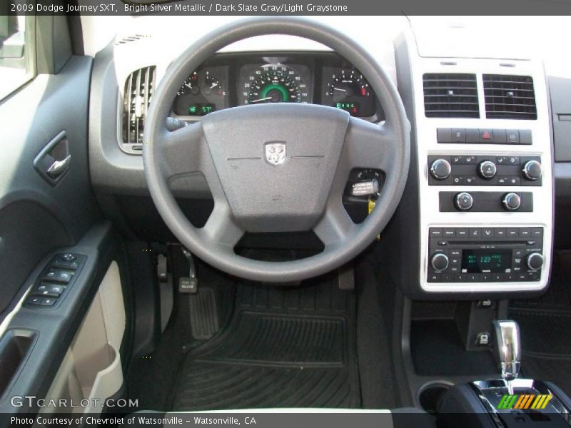 Bright Silver Metallic / Dark Slate Gray/Light Graystone 2009 Dodge Journey SXT