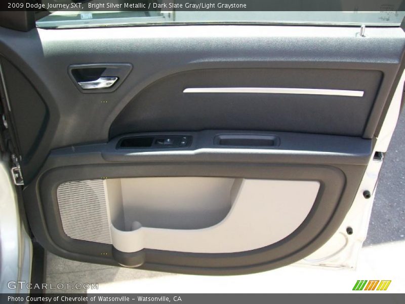 Bright Silver Metallic / Dark Slate Gray/Light Graystone 2009 Dodge Journey SXT