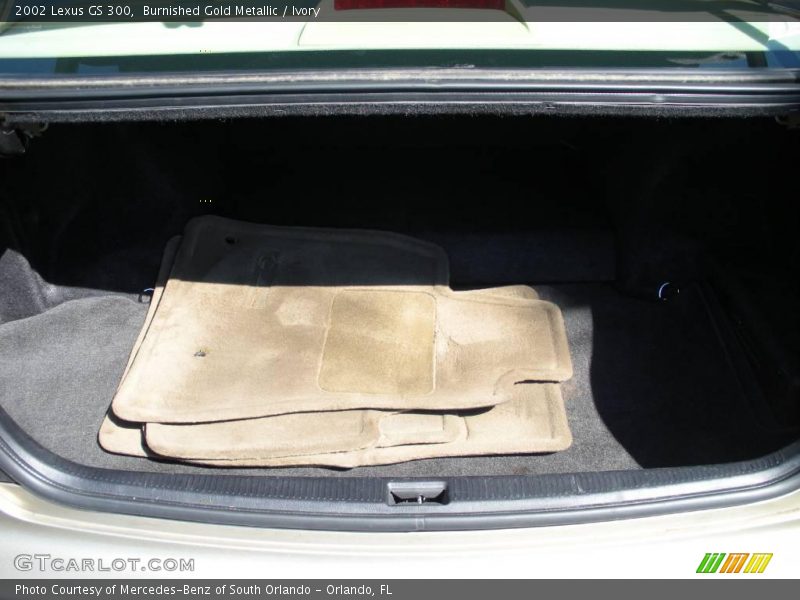 Burnished Gold Metallic / Ivory 2002 Lexus GS 300
