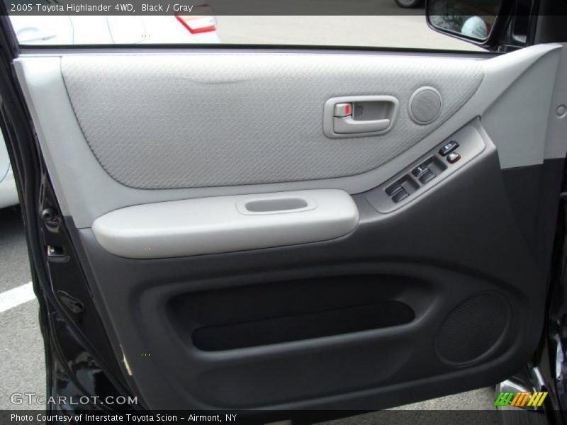 Black / Gray 2005 Toyota Highlander 4WD