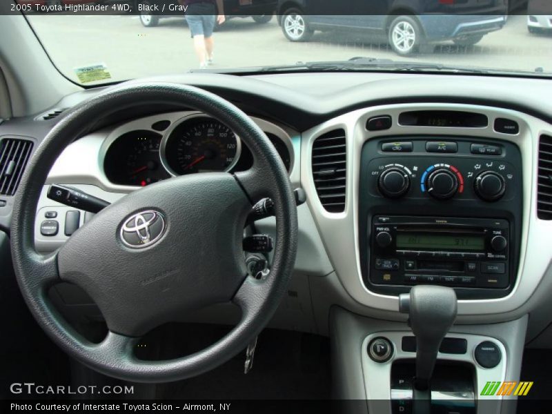 Black / Gray 2005 Toyota Highlander 4WD
