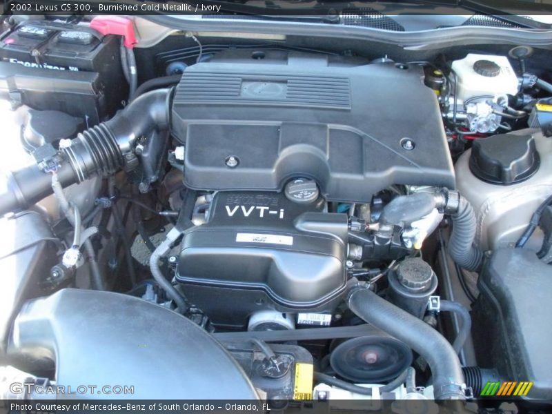 Burnished Gold Metallic / Ivory 2002 Lexus GS 300