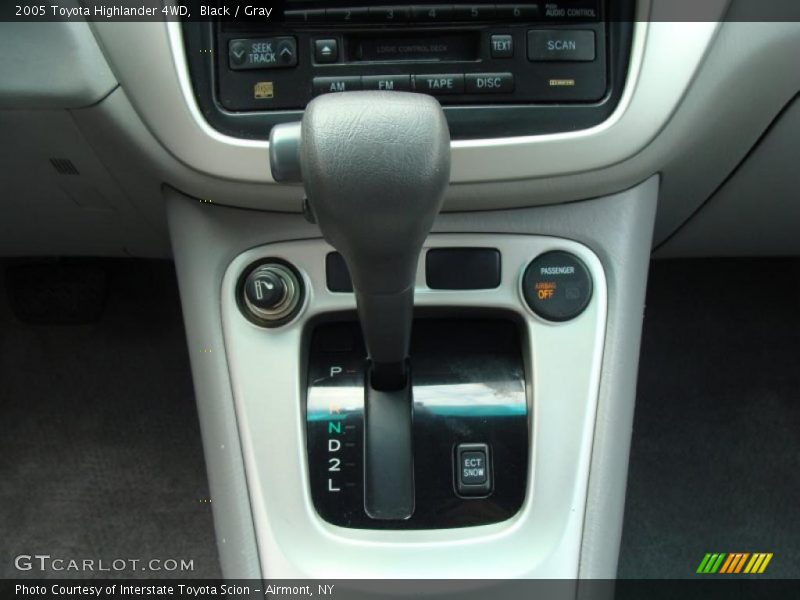 Black / Gray 2005 Toyota Highlander 4WD