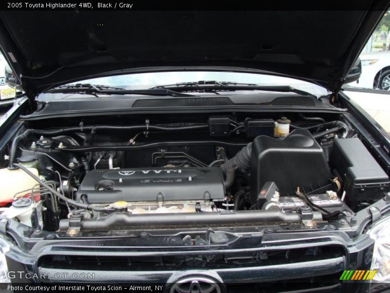 Black / Gray 2005 Toyota Highlander 4WD