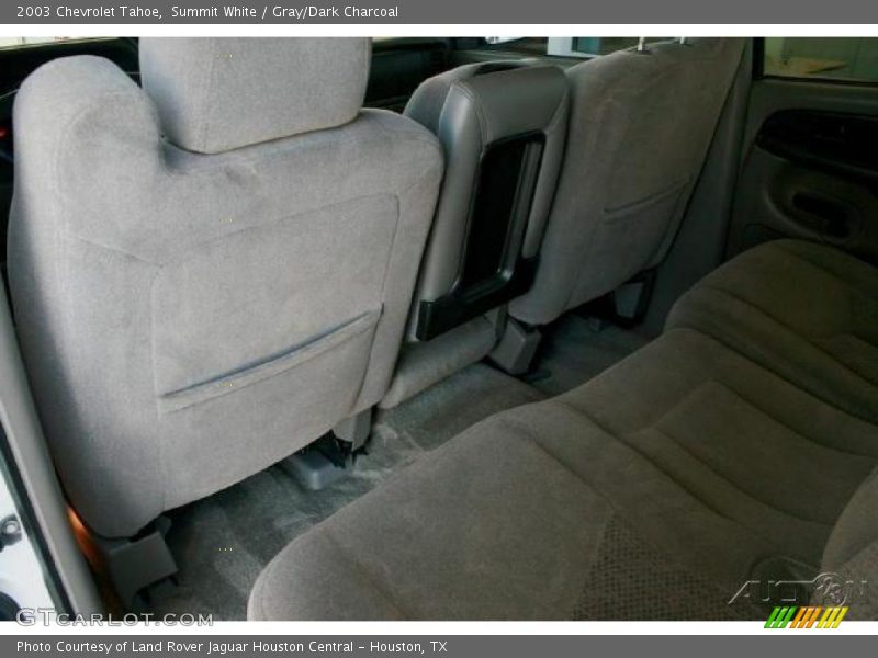 Summit White / Gray/Dark Charcoal 2003 Chevrolet Tahoe