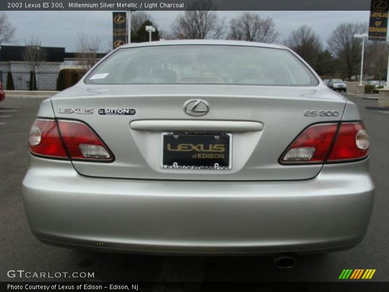 Millennium Silver Metallic / Light Charcoal 2003 Lexus ES 300