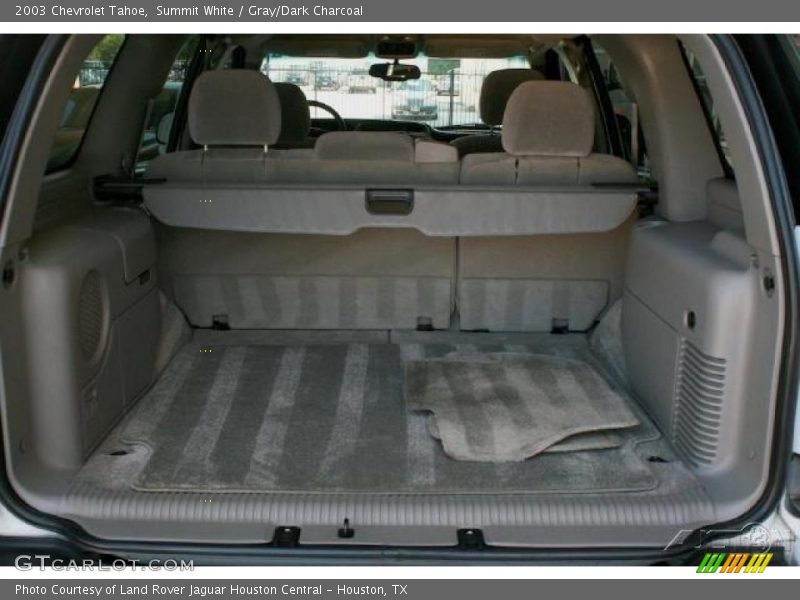 Summit White / Gray/Dark Charcoal 2003 Chevrolet Tahoe