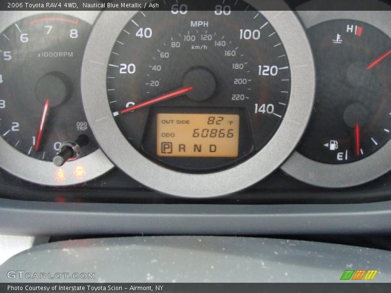 Nautical Blue Metallic / Ash 2006 Toyota RAV4 4WD