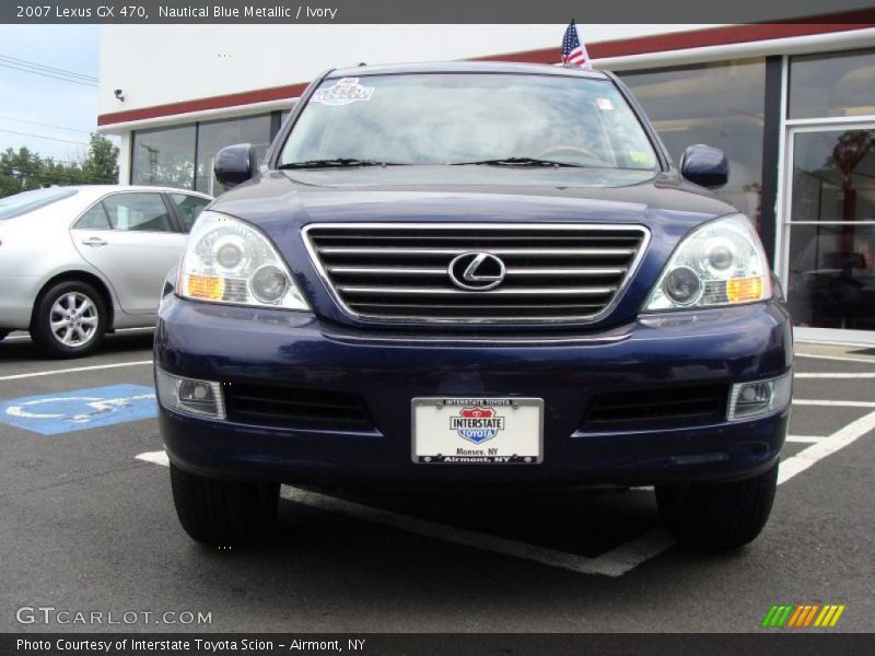 Nautical Blue Metallic / Ivory 2007 Lexus GX 470