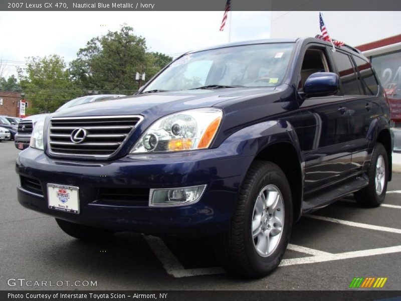 Nautical Blue Metallic / Ivory 2007 Lexus GX 470