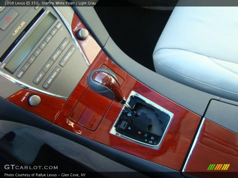 Starfire White Pearl / Light Gray 2008 Lexus ES 350