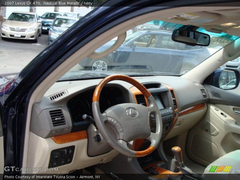 Nautical Blue Metallic / Ivory 2007 Lexus GX 470