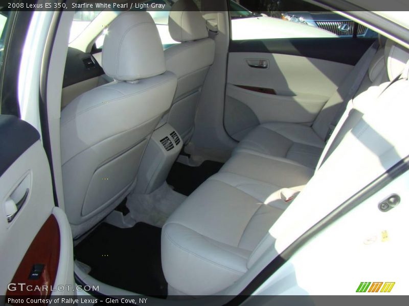 Starfire White Pearl / Light Gray 2008 Lexus ES 350