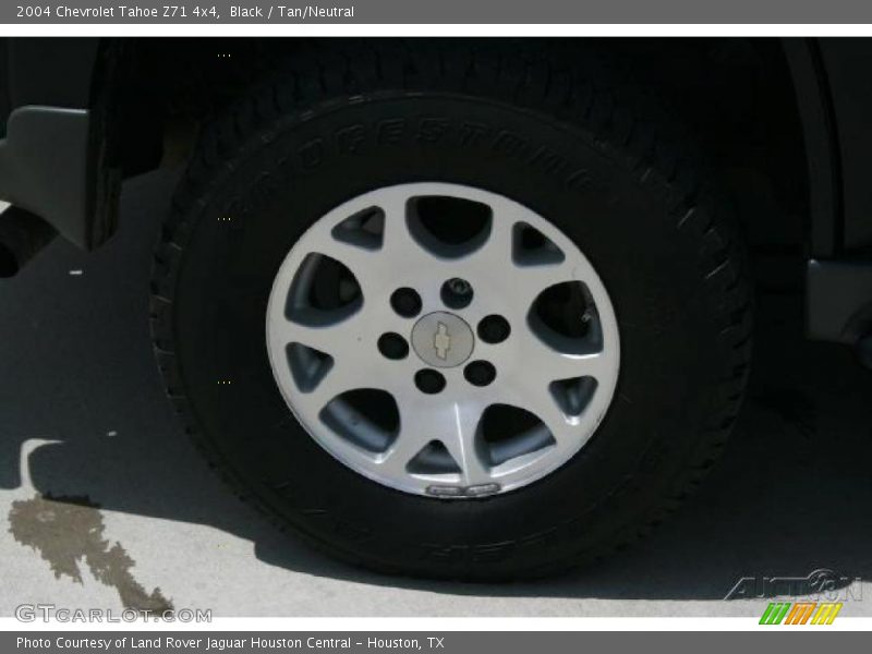 Black / Tan/Neutral 2004 Chevrolet Tahoe Z71 4x4