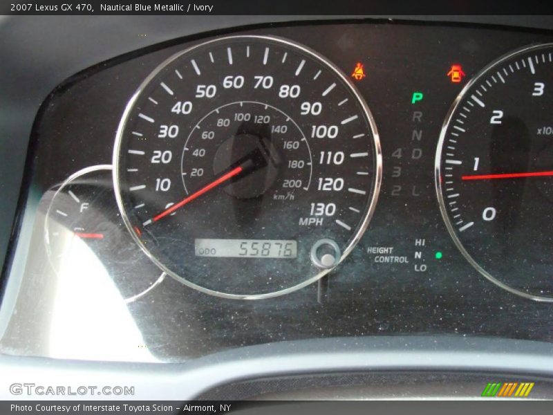 Nautical Blue Metallic / Ivory 2007 Lexus GX 470