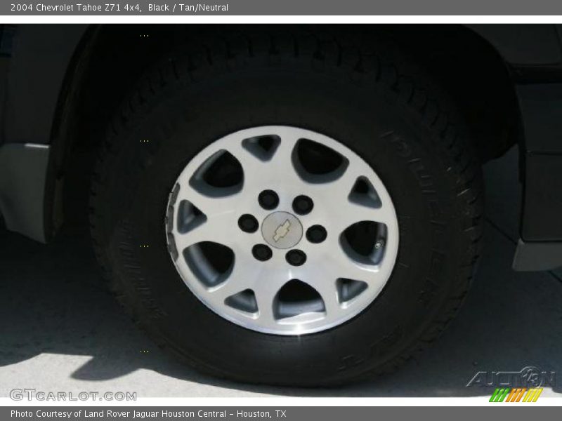 Black / Tan/Neutral 2004 Chevrolet Tahoe Z71 4x4