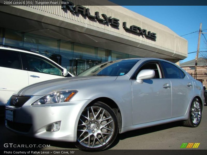 Tungsten Pearl / Black 2006 Lexus IS 350