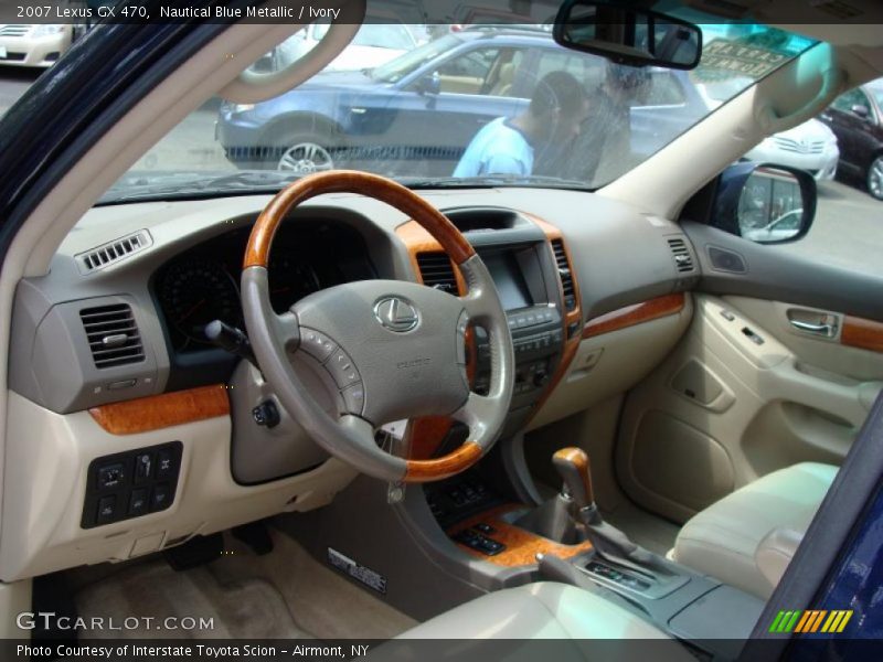 Nautical Blue Metallic / Ivory 2007 Lexus GX 470