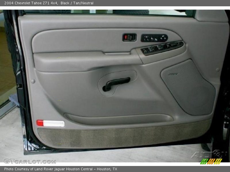 Black / Tan/Neutral 2004 Chevrolet Tahoe Z71 4x4