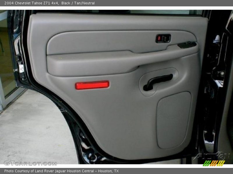 Black / Tan/Neutral 2004 Chevrolet Tahoe Z71 4x4