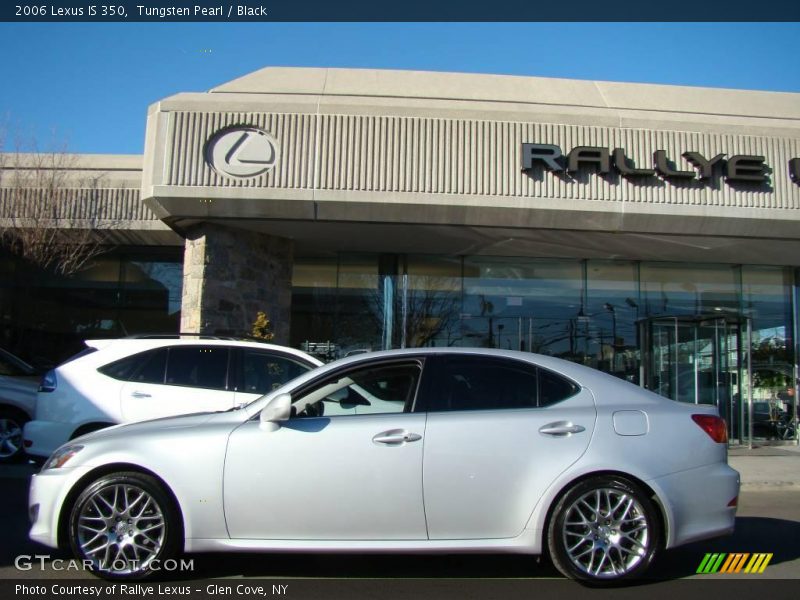 Tungsten Pearl / Black 2006 Lexus IS 350