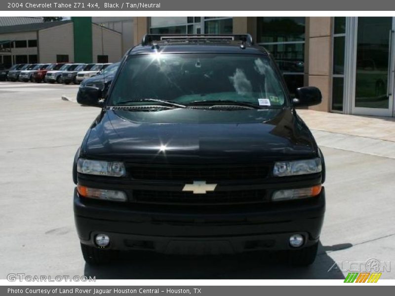 Black / Tan/Neutral 2004 Chevrolet Tahoe Z71 4x4